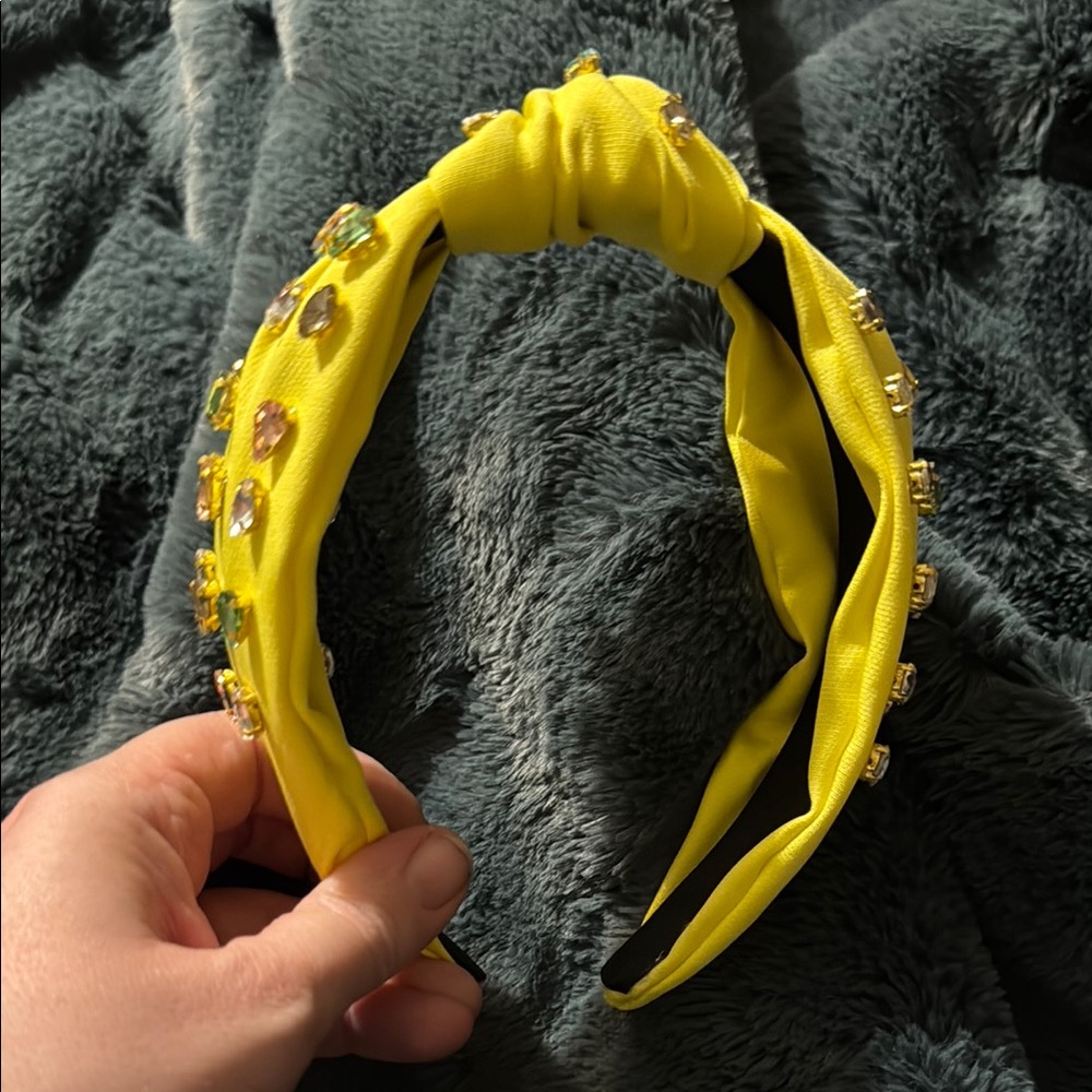 Yellow Embellished Headband